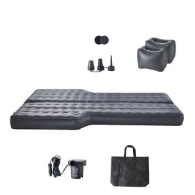 Car Air Mattress, Inflatable Car Camping Mattress, Oxford Thickened Travel Beds, Comfortable and Durable Portable Sleeping Pad with Air Pump, Noz