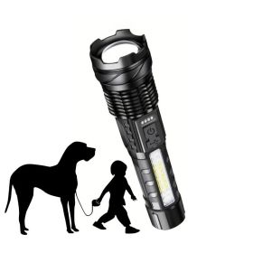 Portable LED Rechargeable Flashlight for Outdoor Walking