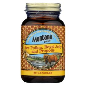 Honey Gardens - Bee Polln W/royl Jel&prop - 1 Each - 90 Ct